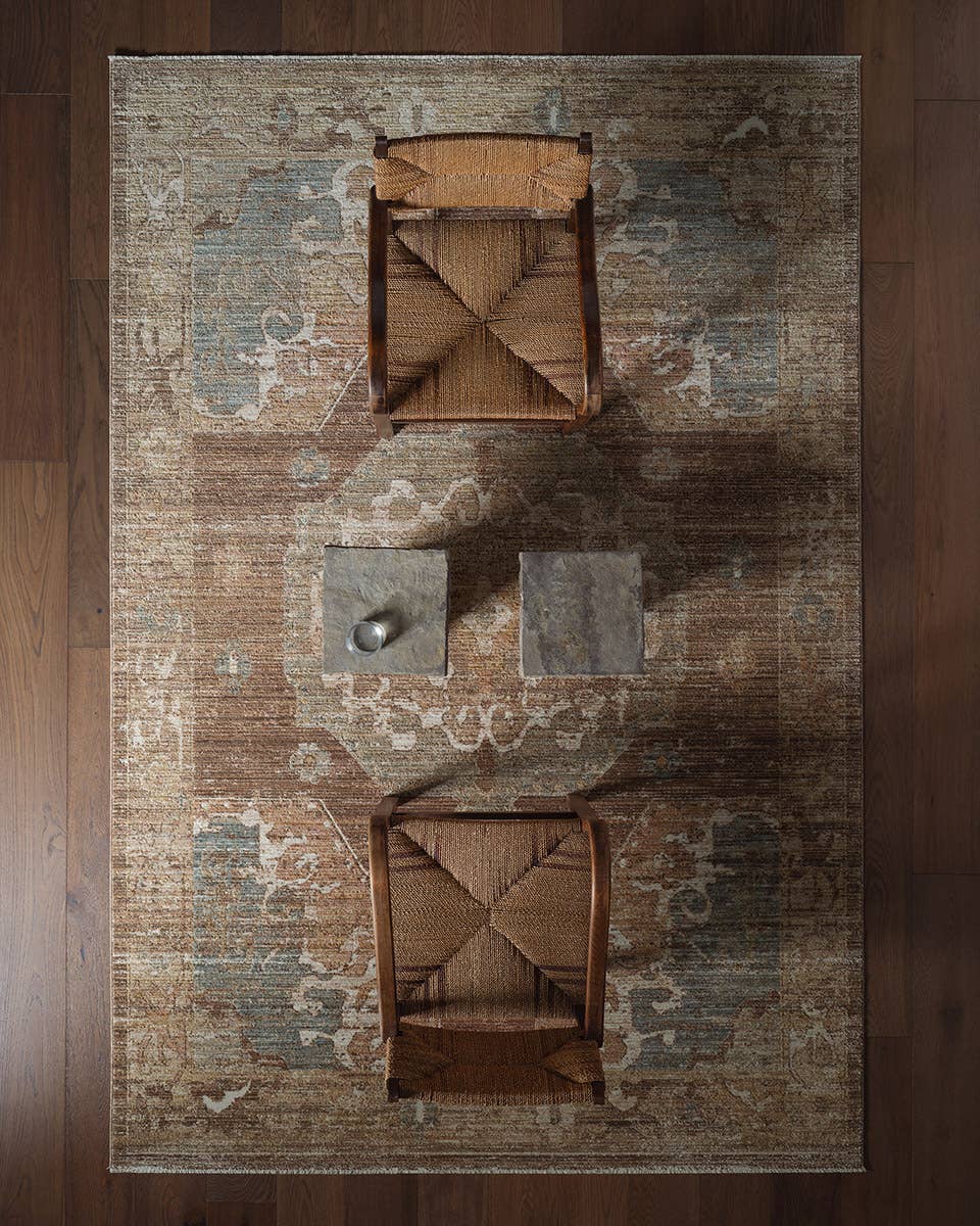 Ember Solace Theron Rug – EBS04 – close-up