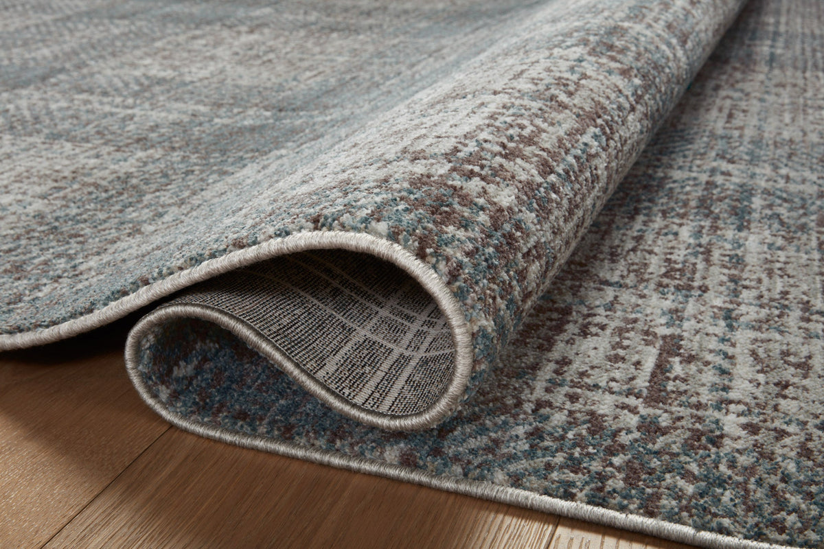 Ember Denim Charcoal Rug – detail