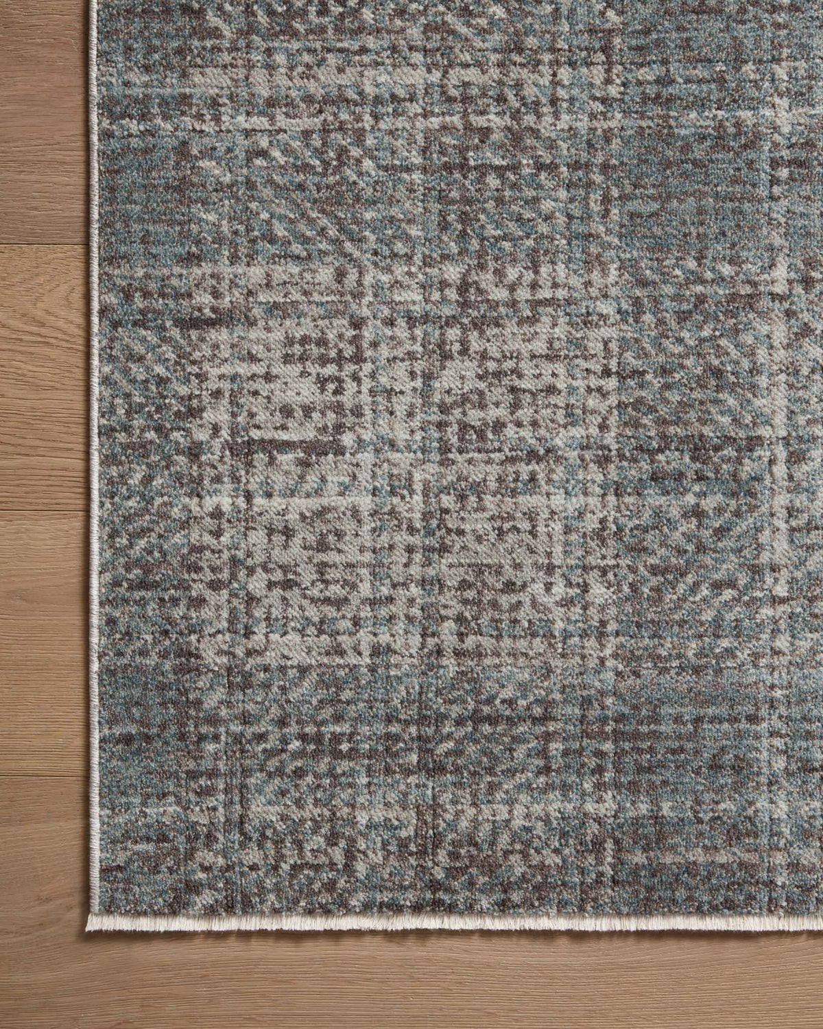 Ember Denim Charcoal Rug – detail