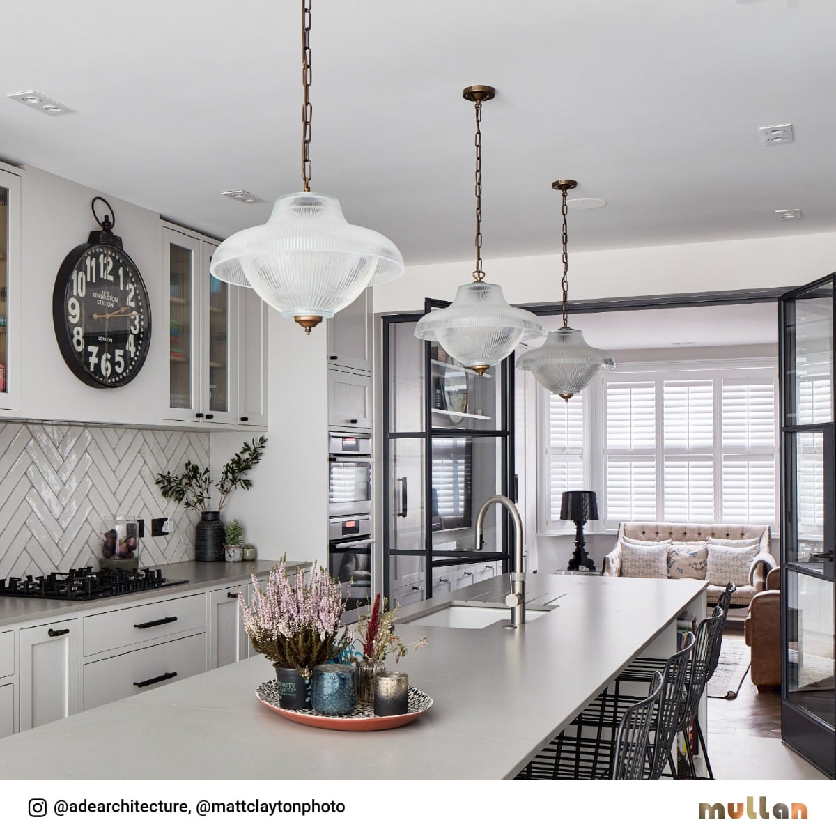 Essence Double Prismatic Pendant Light