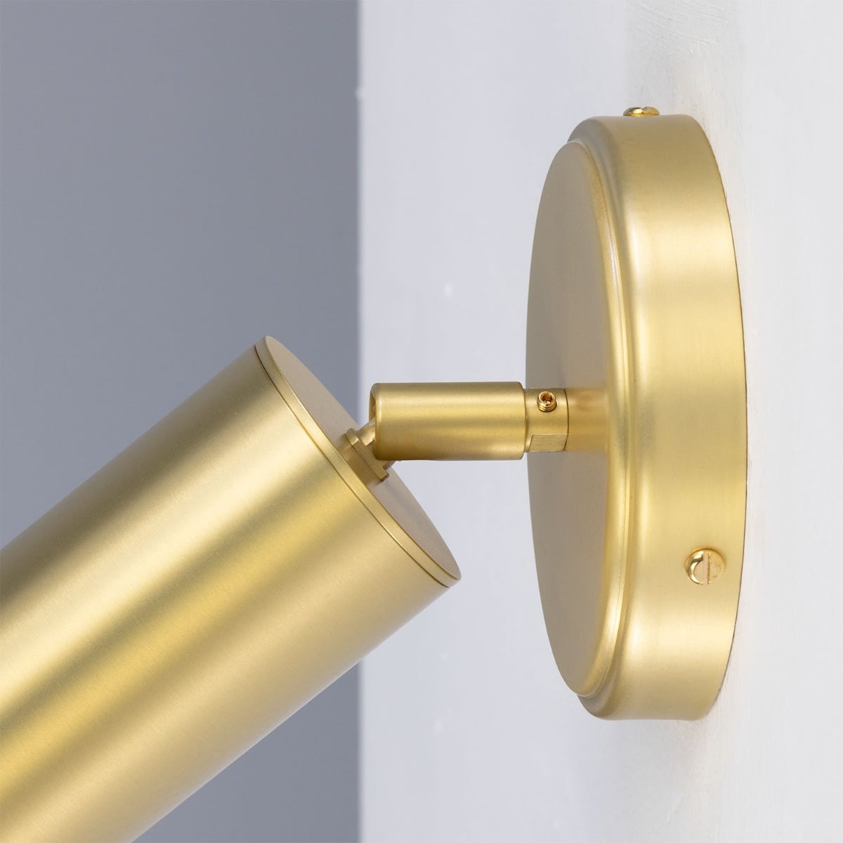 Evanston Directional Brass Wall Spotlight