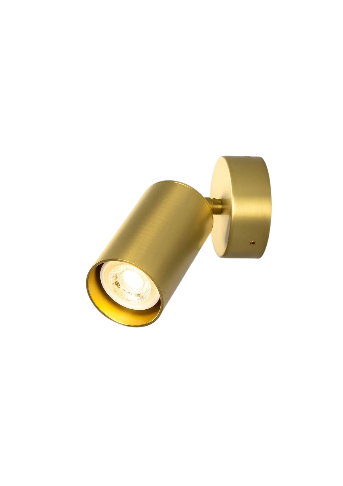 Evanston Directional Brass Wall Spotlight