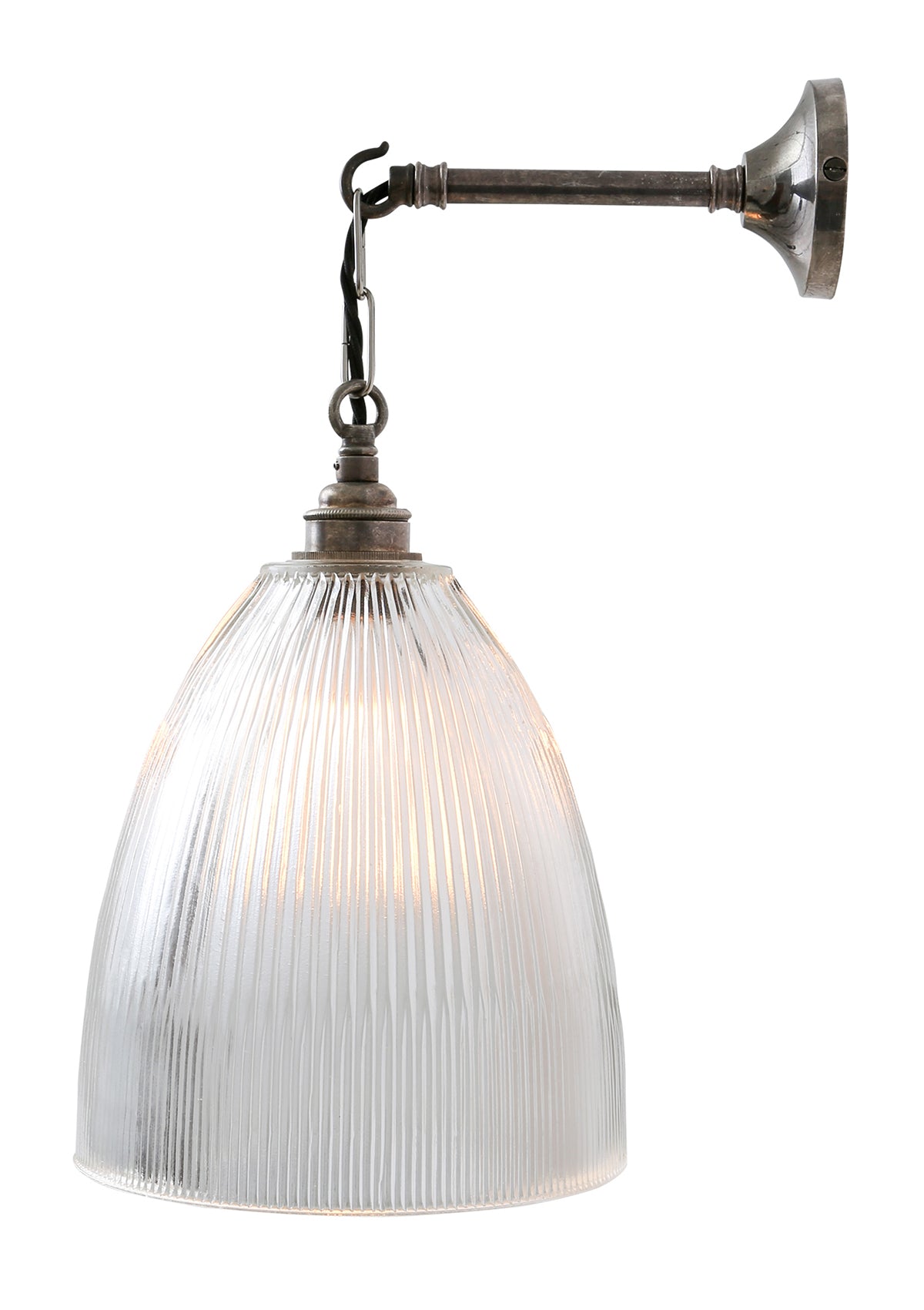 Fend Vintage Prismatic Glass Wall Sconce
