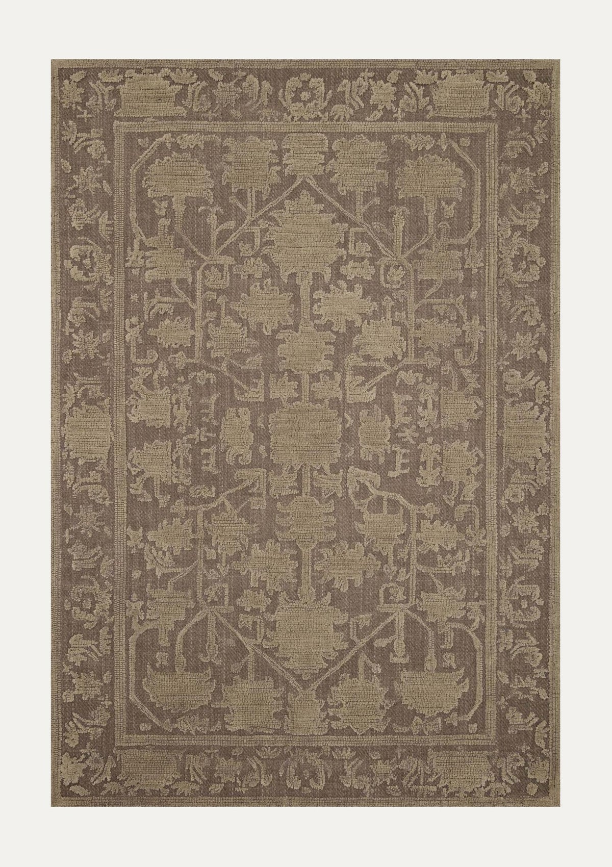 Gloria Bark/Khaki Rug | Magnolia Home by Joanna Gaines × Loloi