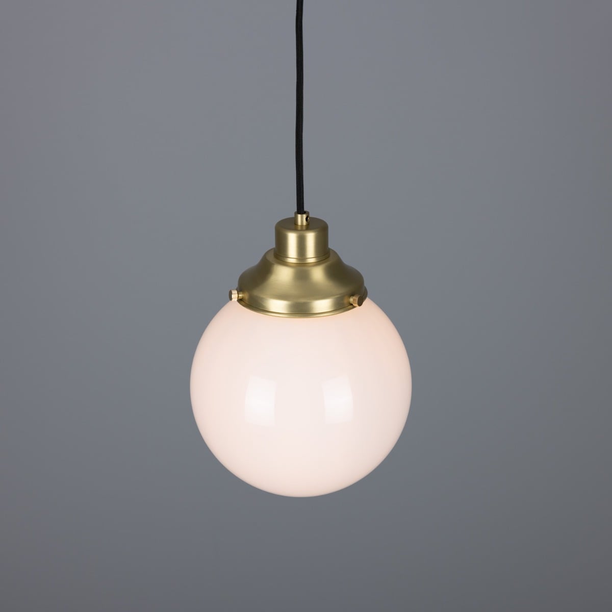 Gentry Opal Globe Pendant Light 7.75"