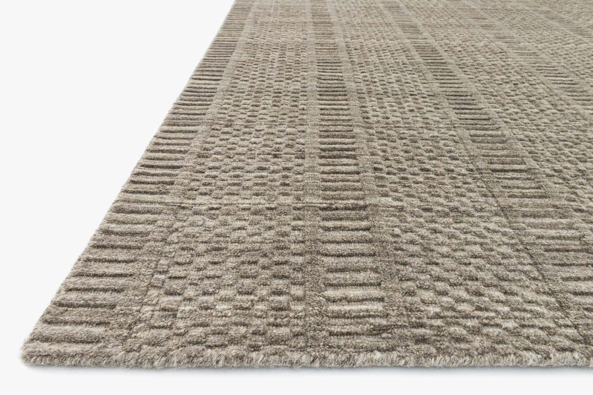 Hadley Stone Rug – corner detail