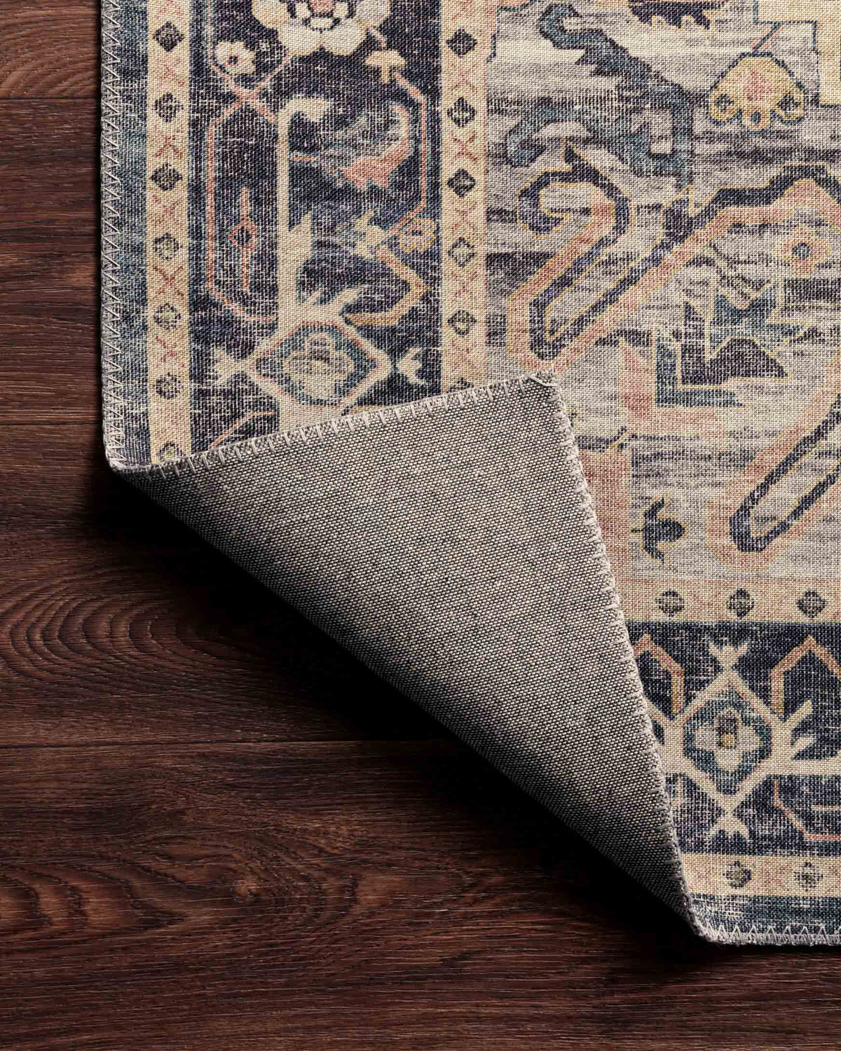 Hathaway Navy/Multi Rug – detail