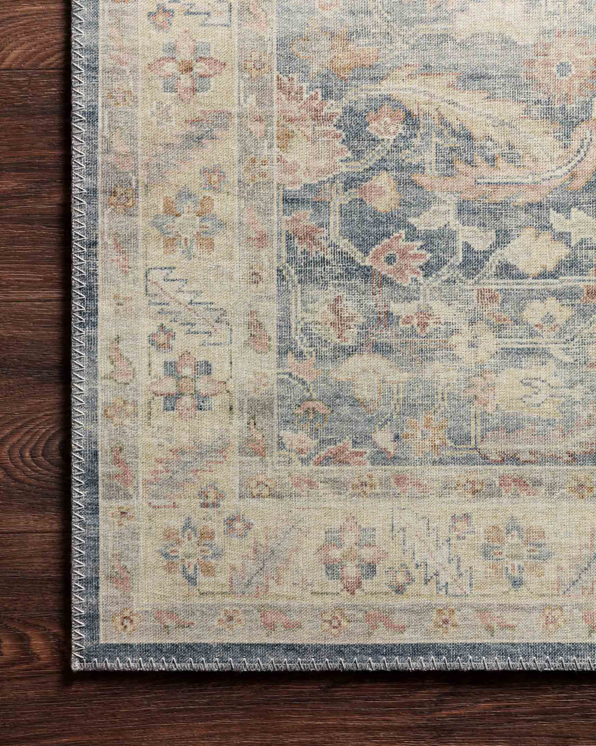 Hathaway Denim/Multi Rug – detail
