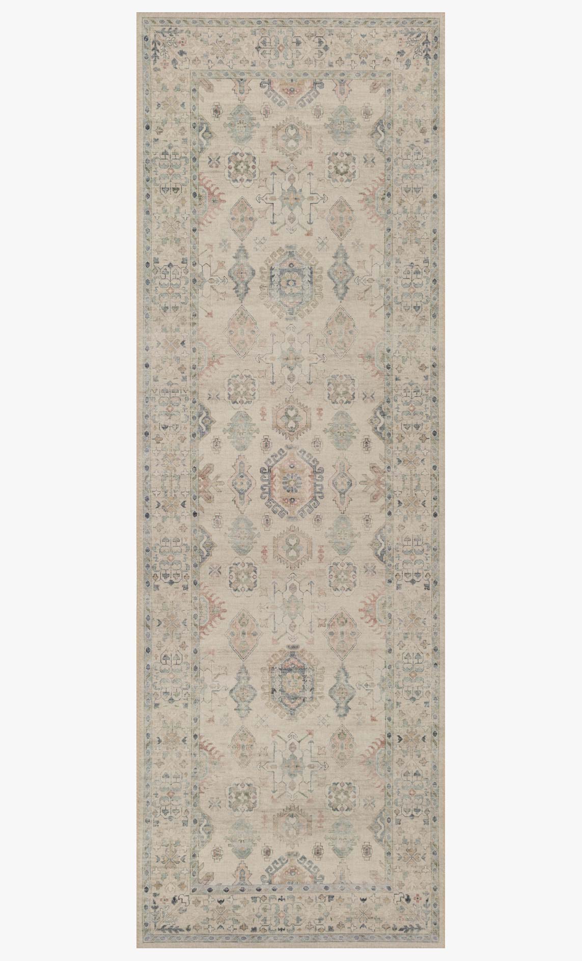 Hathaway Beige/Multi Rug – alternate view