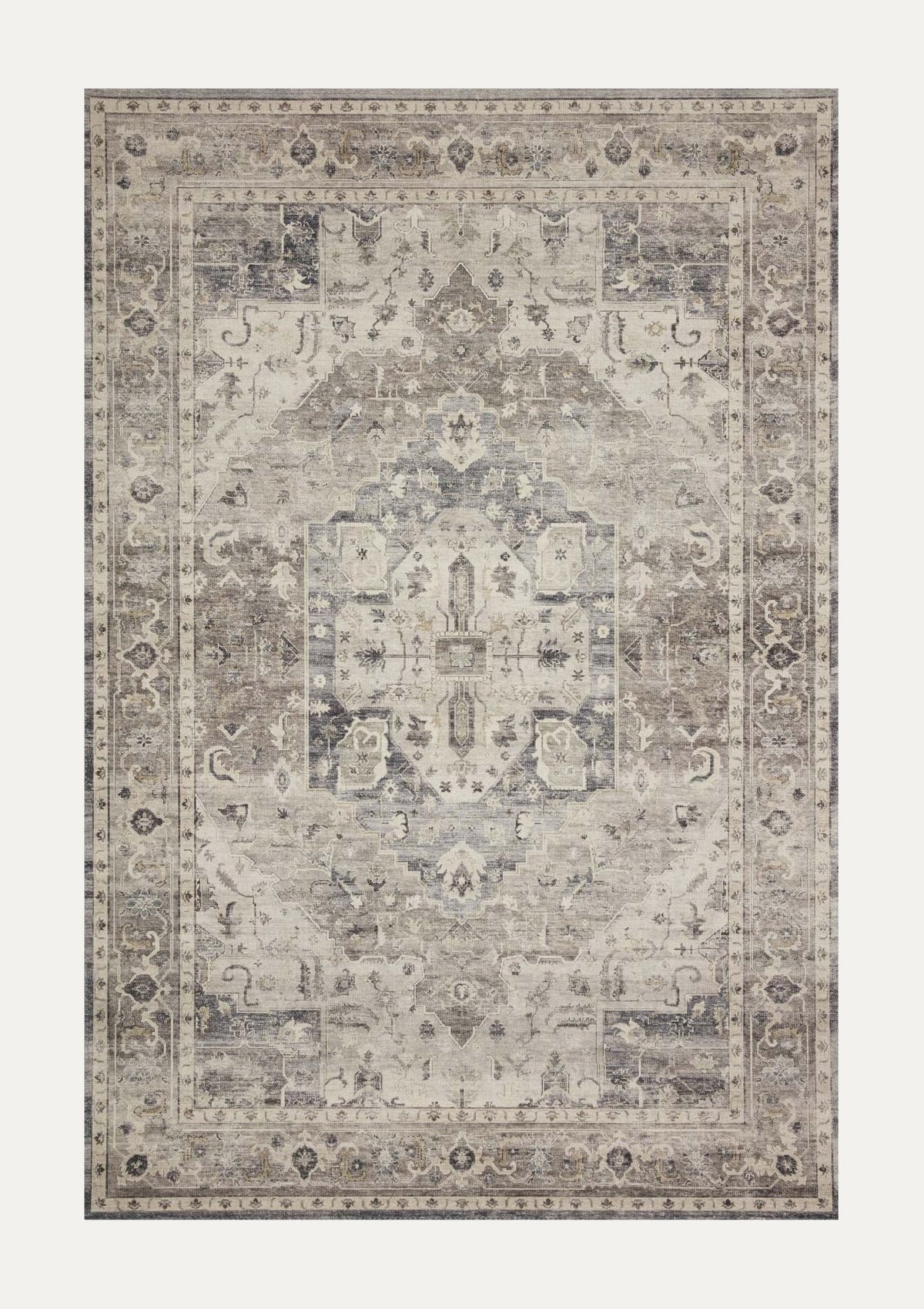 Hathaway Steel/Ivory Rug