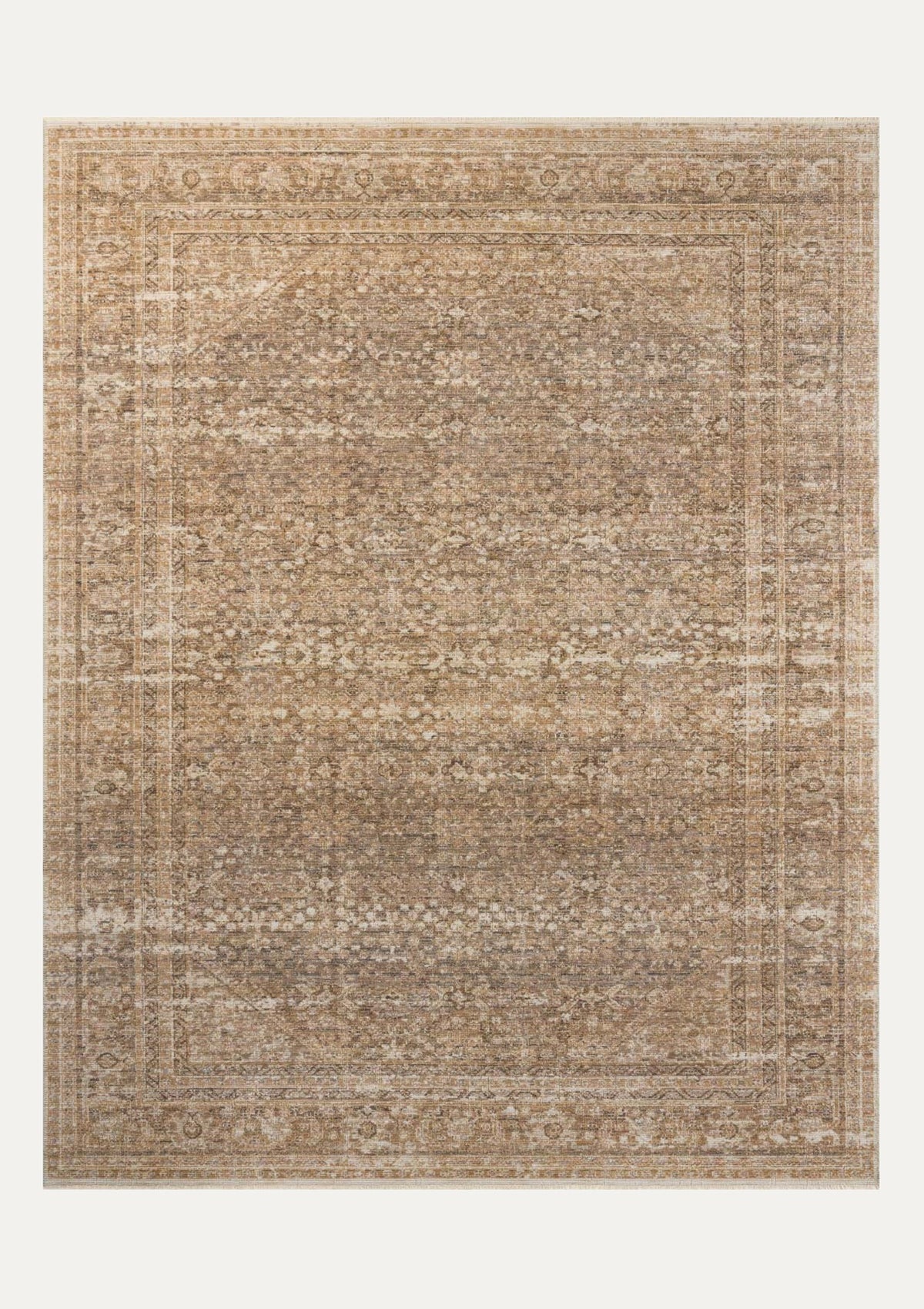 Heritage Clay/Natural Rug