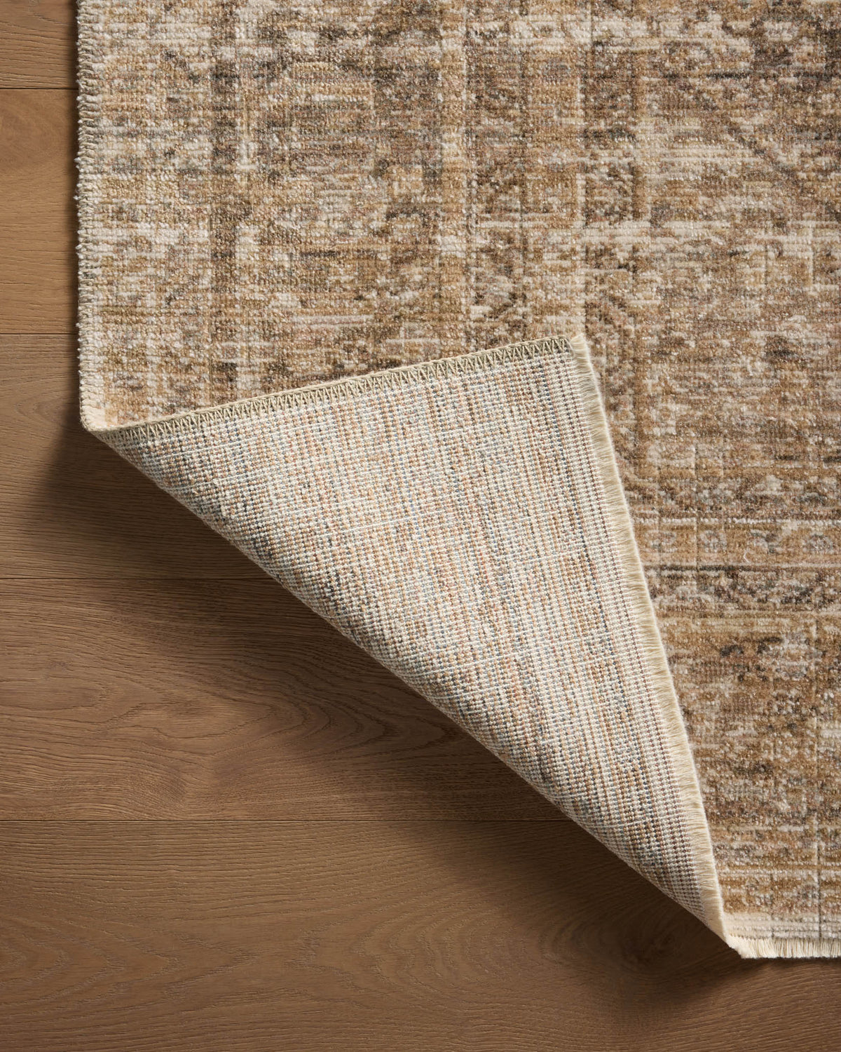Heritage Clay/Natural Rug – detail