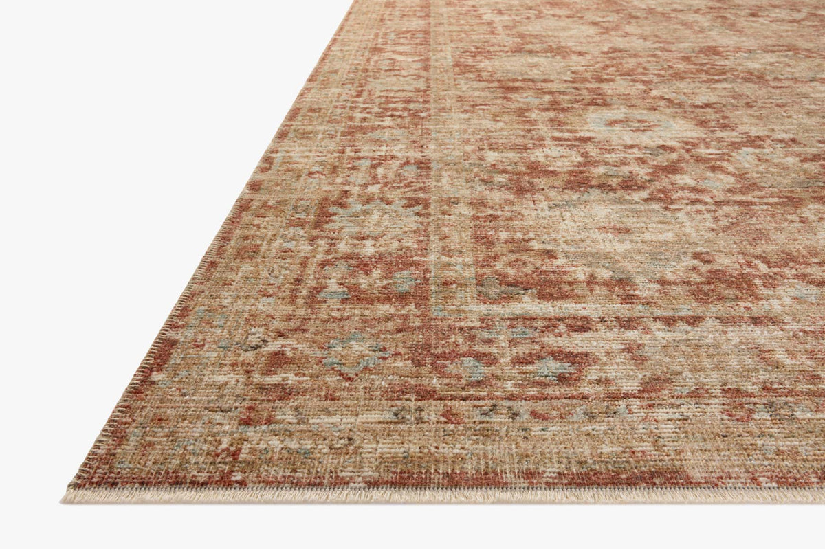 Heritage Brick/Multi Rug – corner detail
