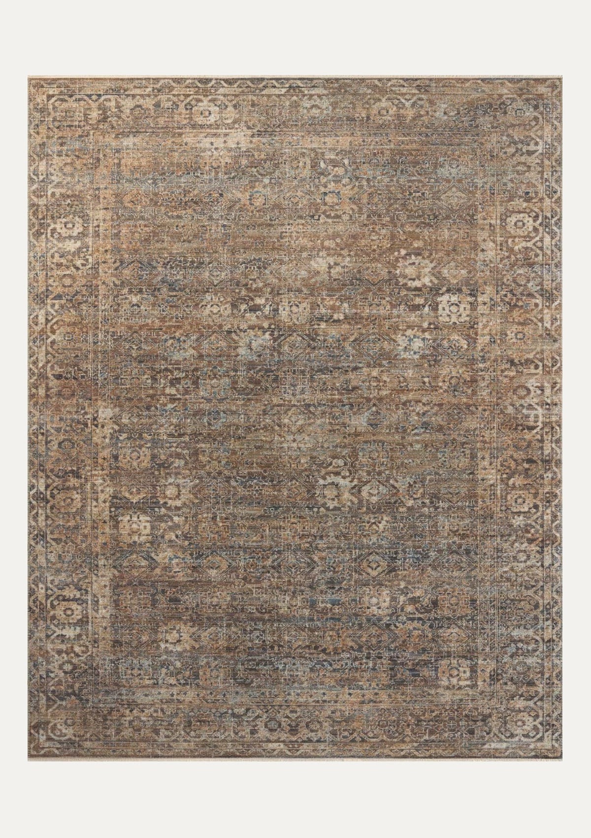 Heritage Mocha/Denim Rug