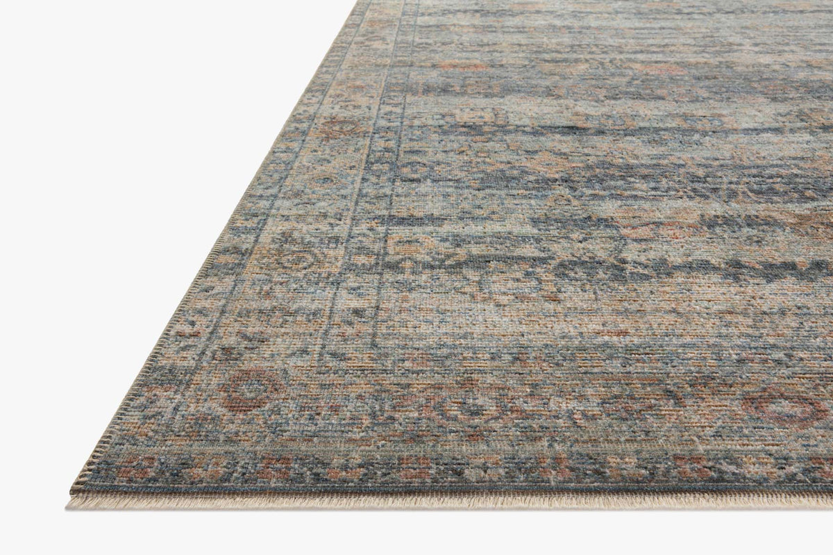 Heritage Sky/Sunset Rug – corner detail