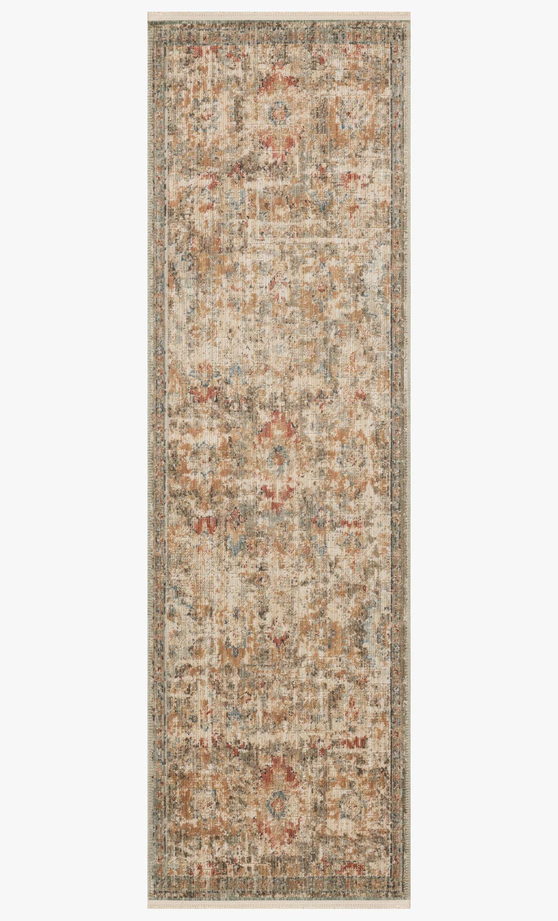 Heritage Grey/Sunset Rug – detail