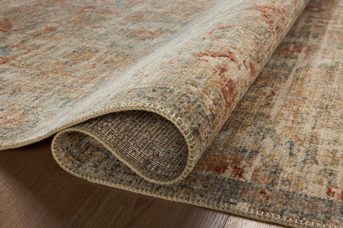 Heritage Grey/Sunset Rug – detail