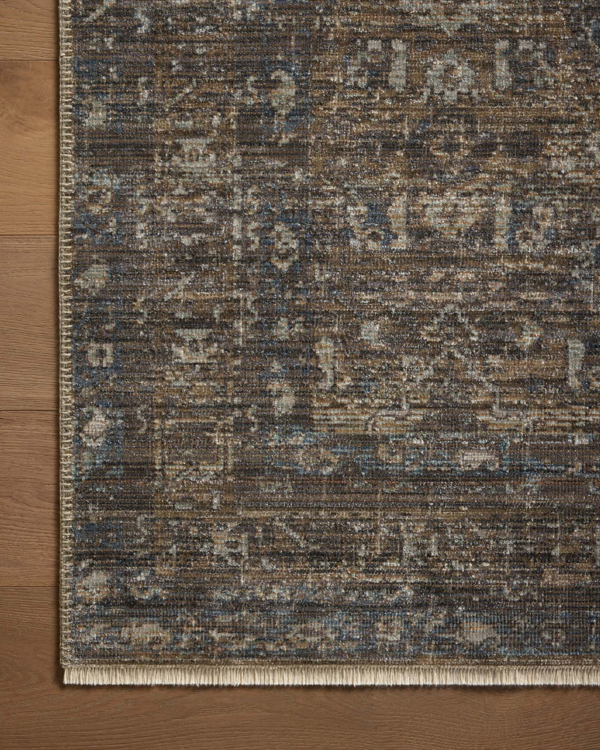 Heritage Lagoon/Tobacco Rug – detail