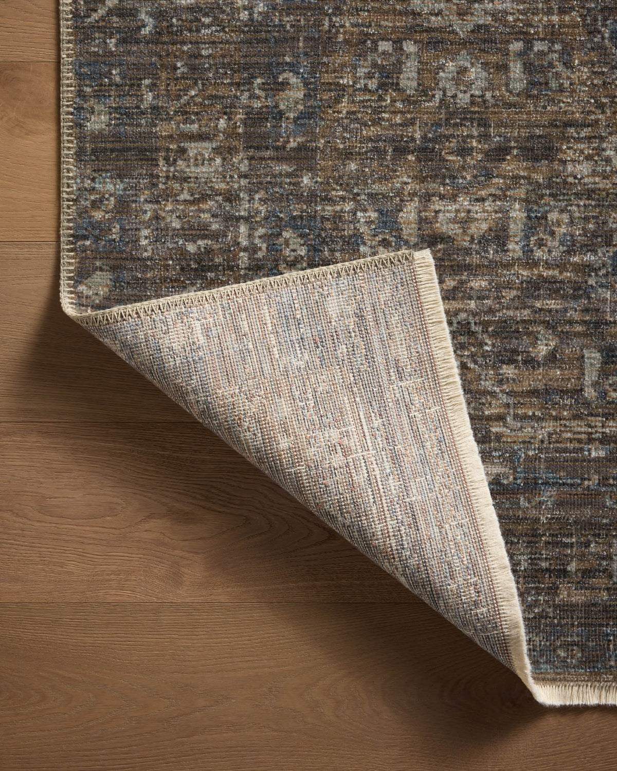 Heritage Lagoon/Tobacco Rug – detail