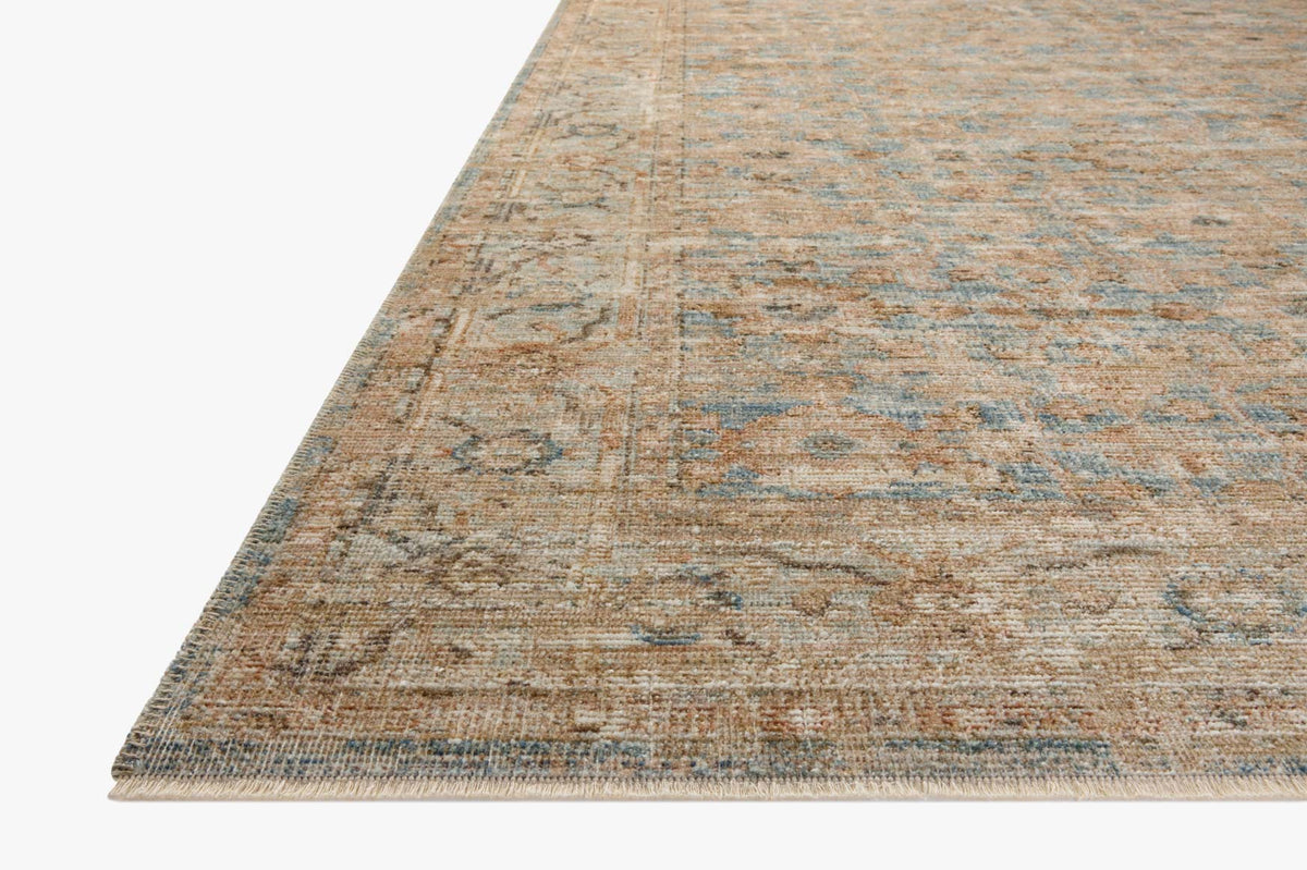 Heritage Ocean/Sand Rug – corner detail