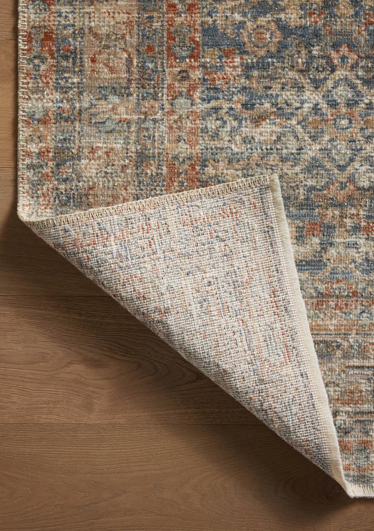 Heritage Blue/Rust Rug