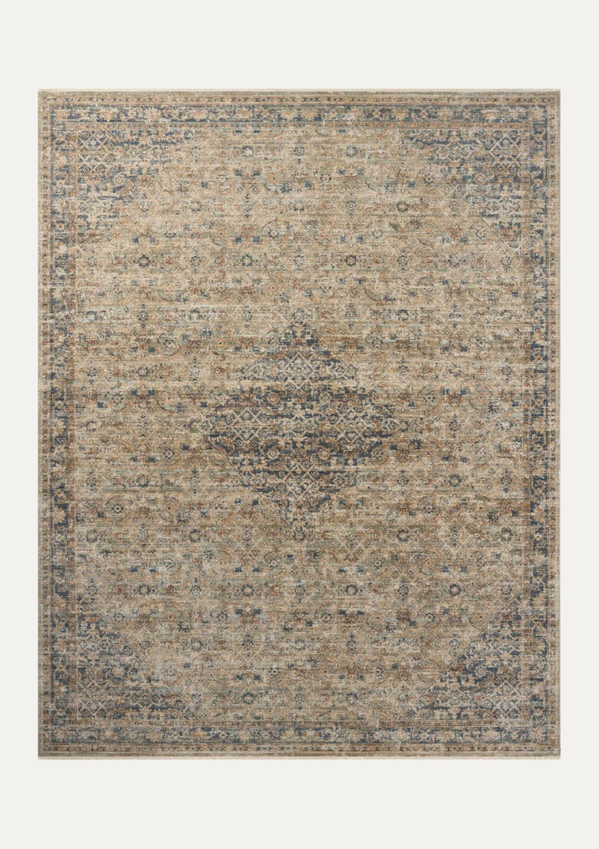 Heritage Sage/Navy Rug