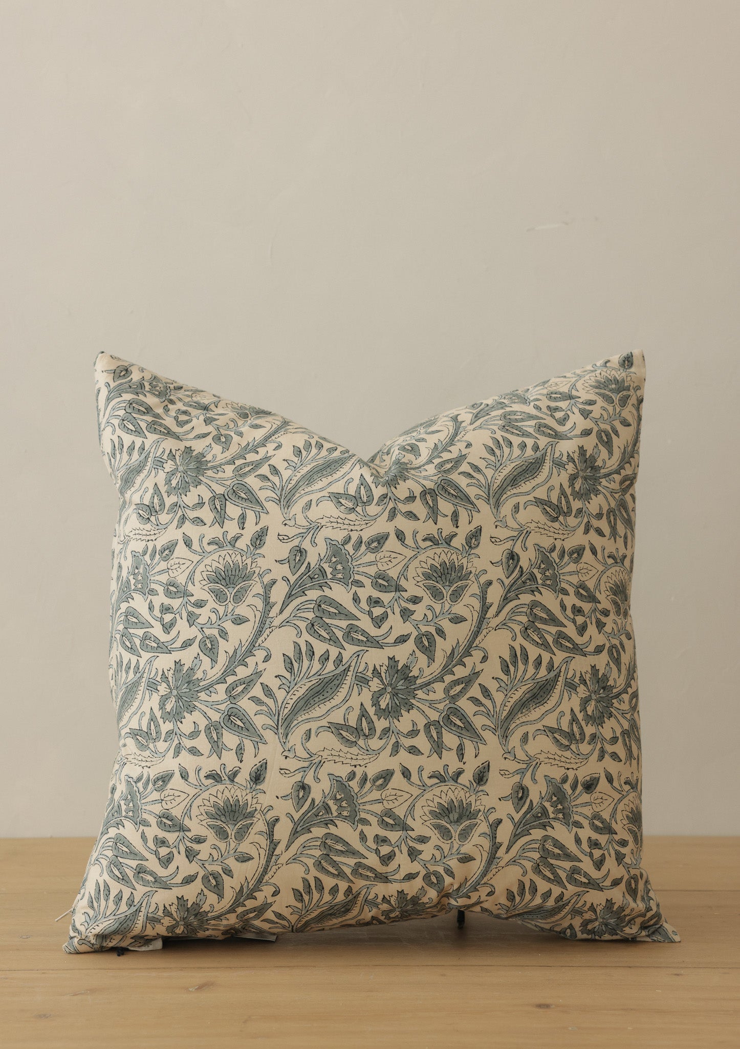 Isha Block Print Pillow