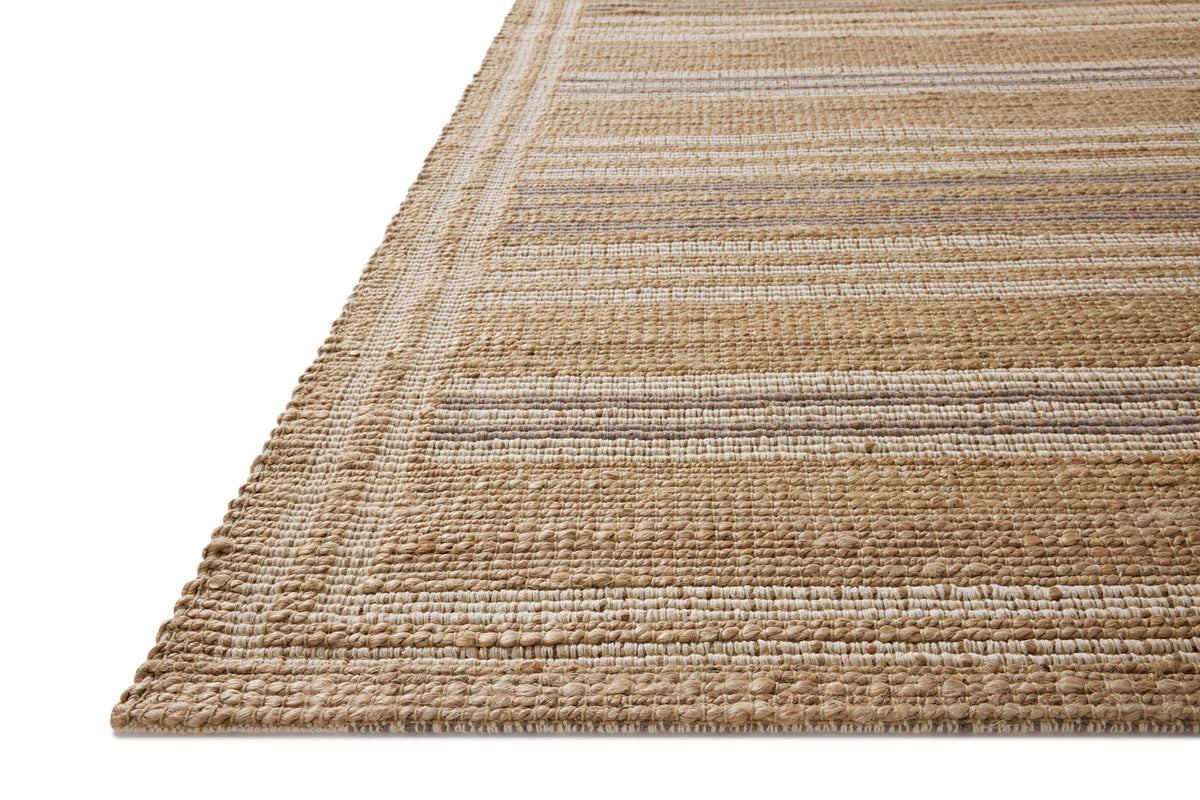 Judy Natural/Dove Rug – corner detail