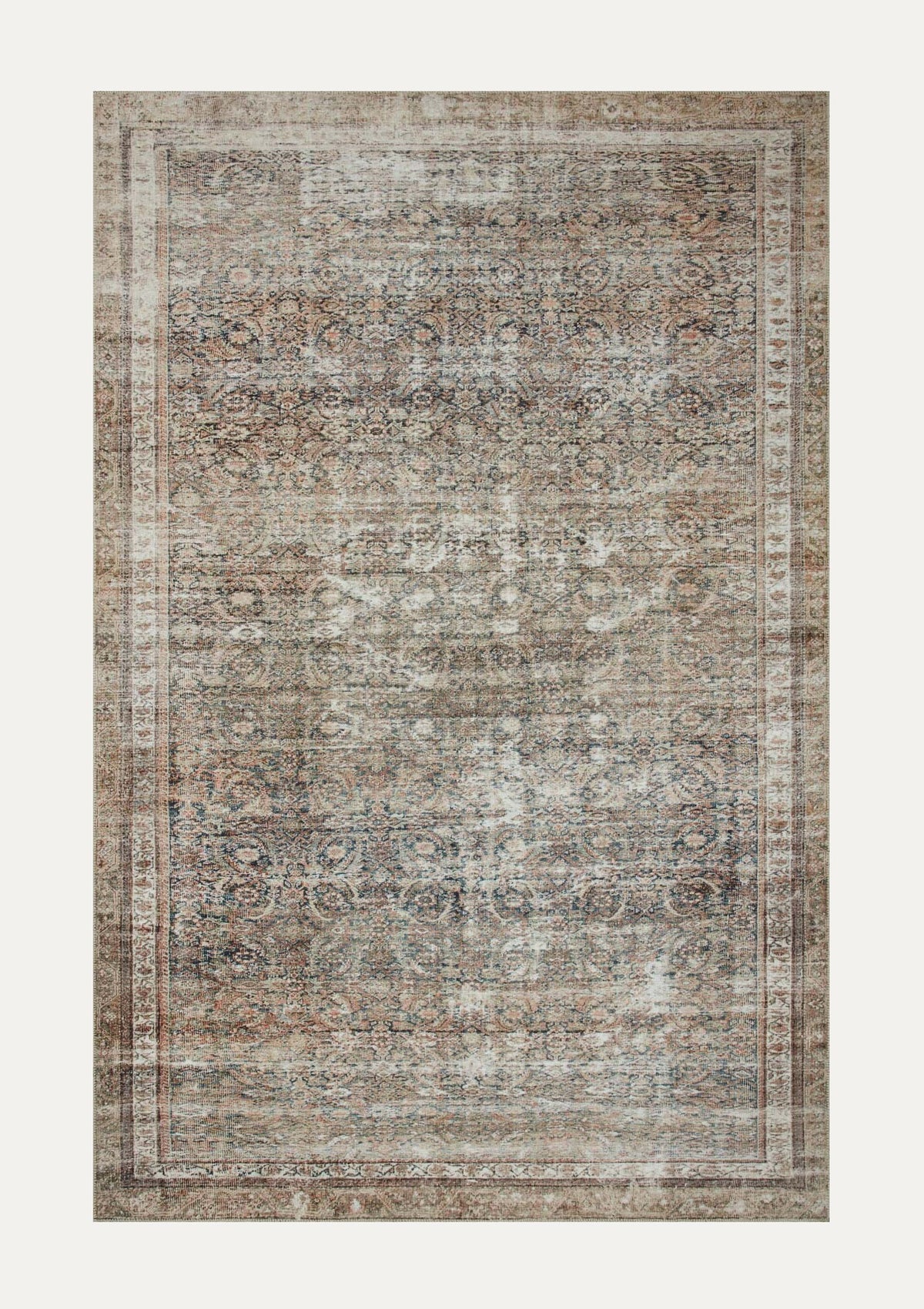 Jules Ink/Terracotta Rug