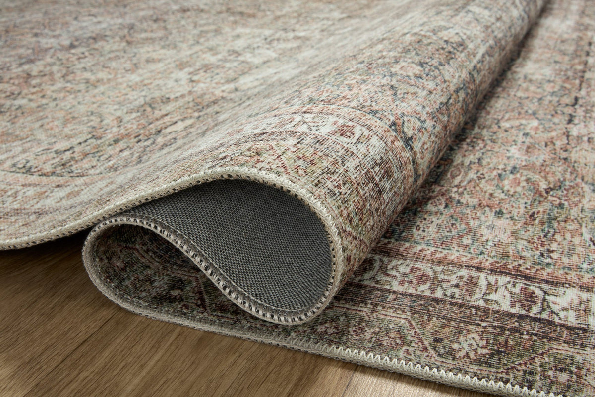 Jules Ink/Terracotta Rug – detail