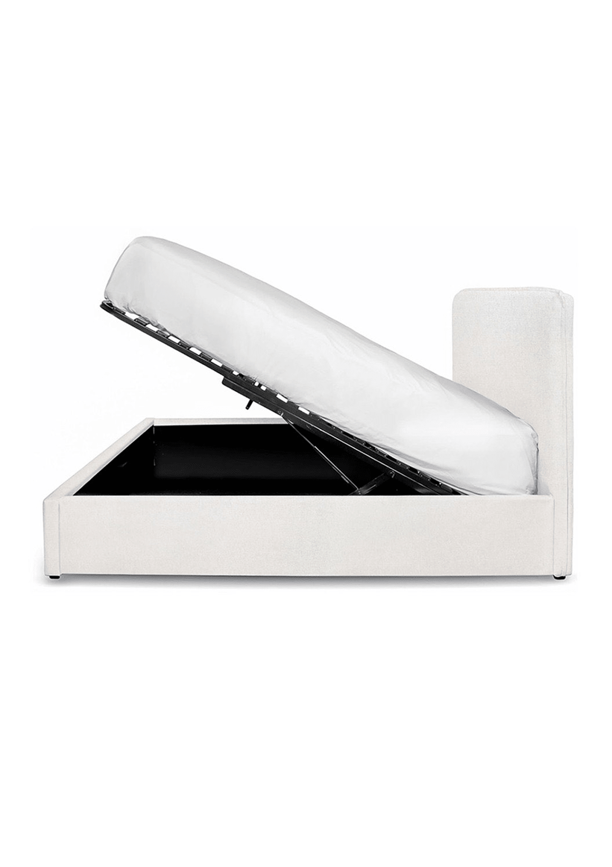 Jessa Storage Bed - Cream