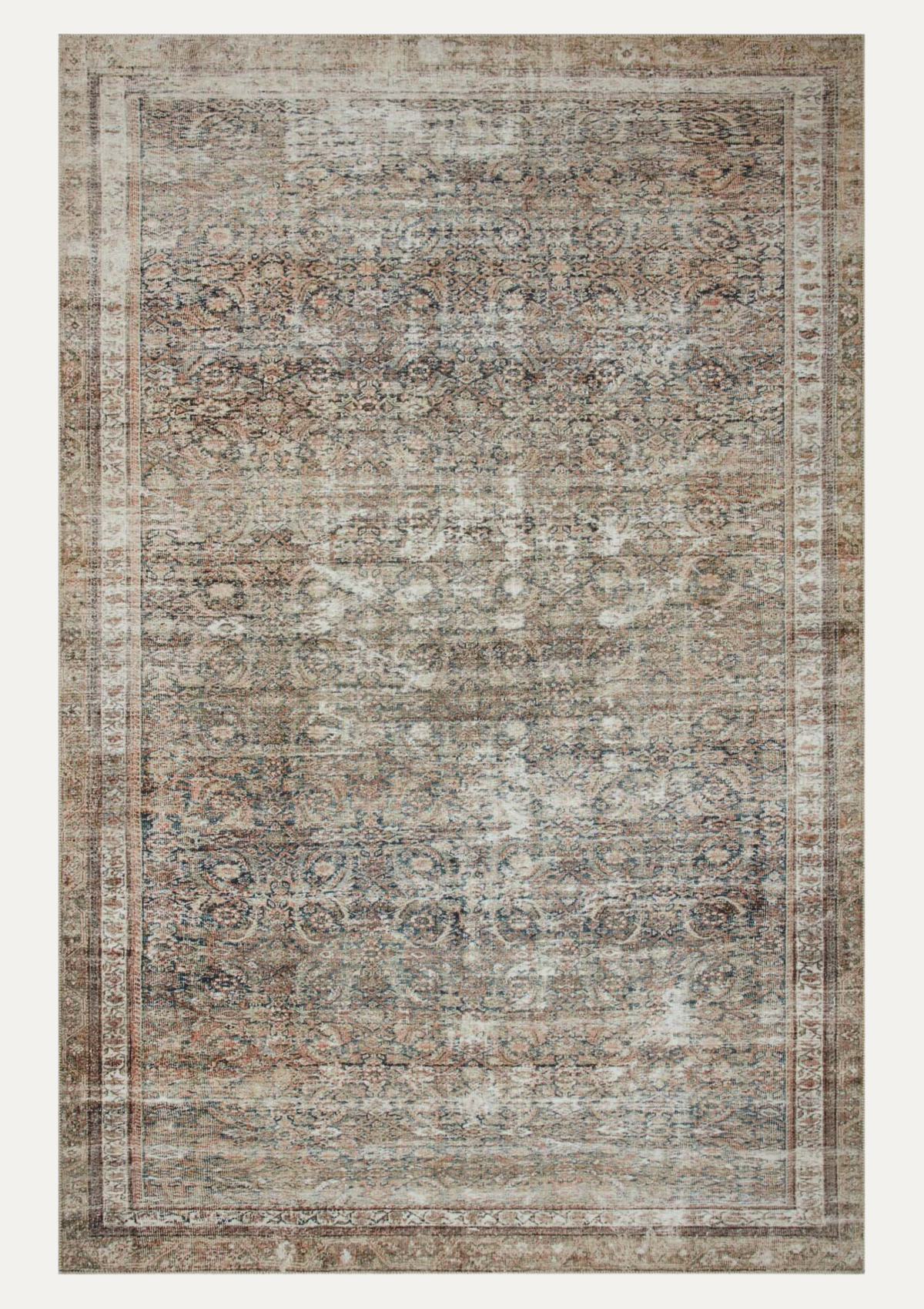Jules Ink/Terracotta Rug