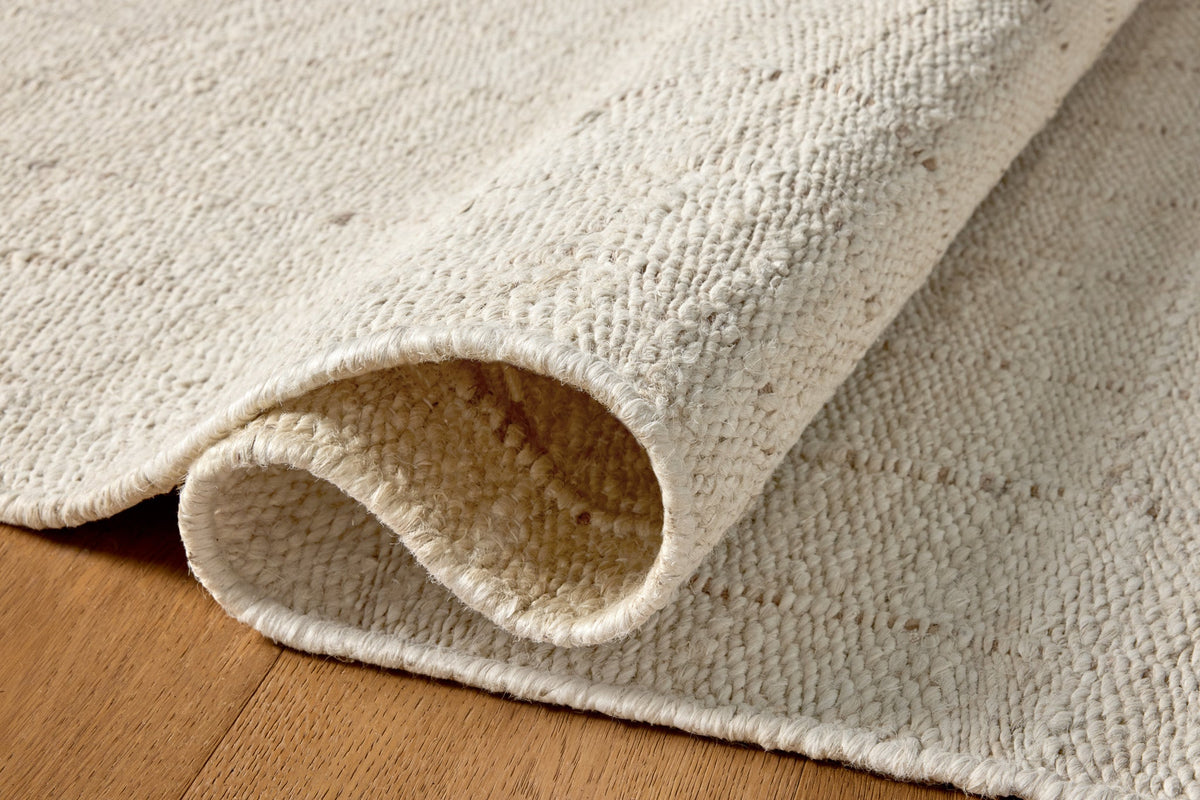 Laken Ivory/Natural Rug – detail