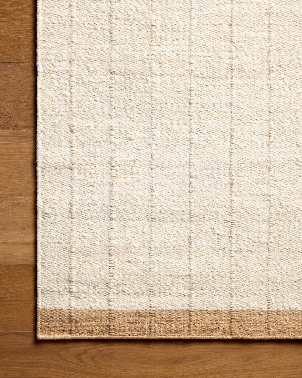 Laken Ivory/Natural Rug – detail