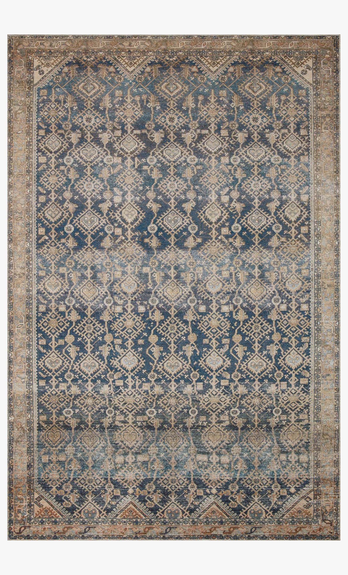 Lenna Indigo/Natural Rug