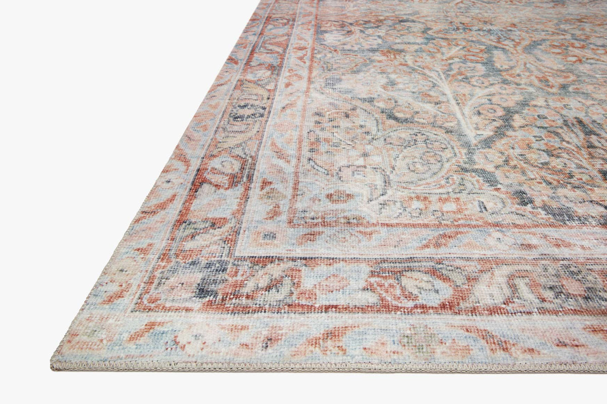 Lenna Ocean/Apricot Rug – detail