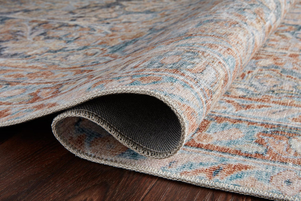 Lenna Ocean/Apricot Rug – detail