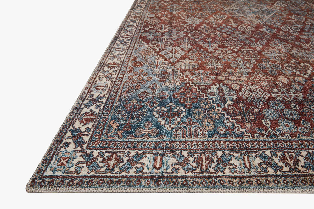 Lenna Brick/Sky Rug – detail
