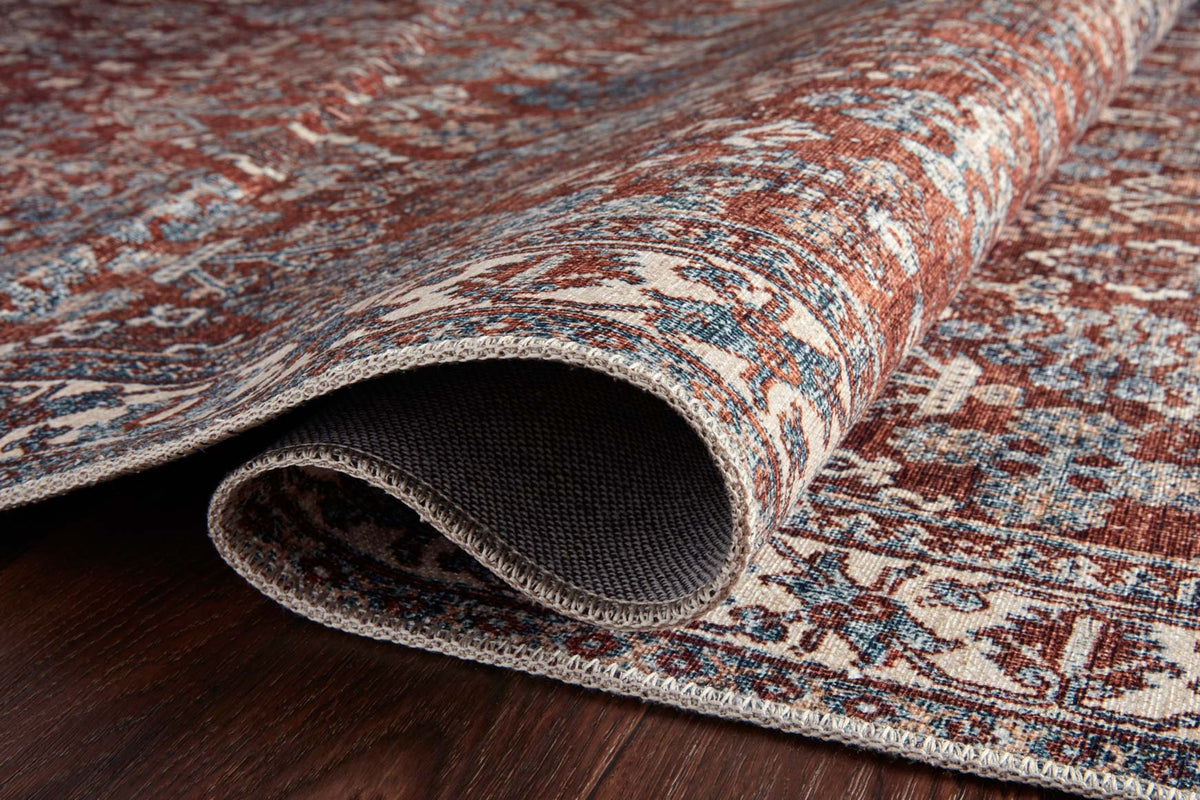 Lenna Brick/Sky Rug – detail