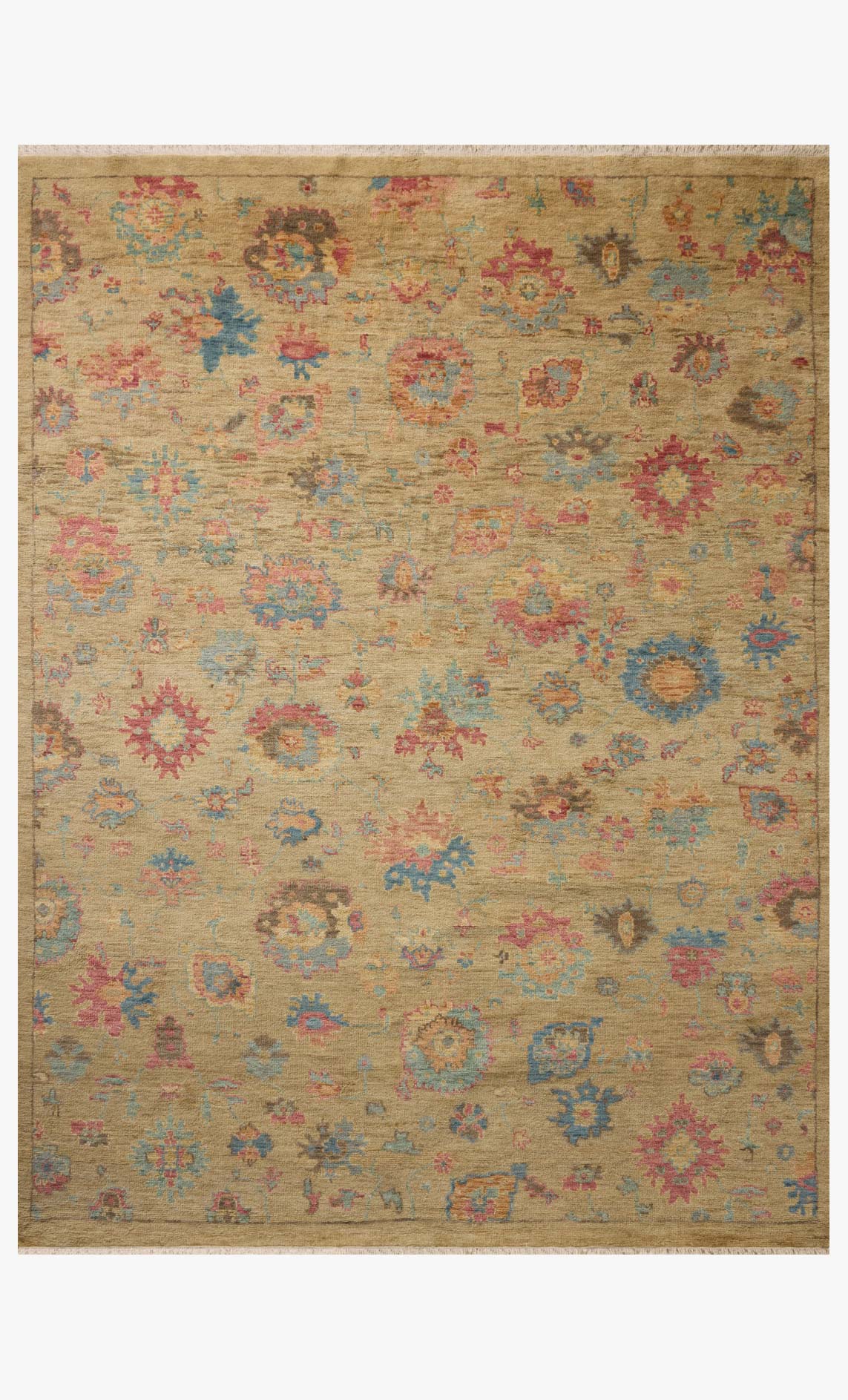 Lucille Khaki/Multi Rug