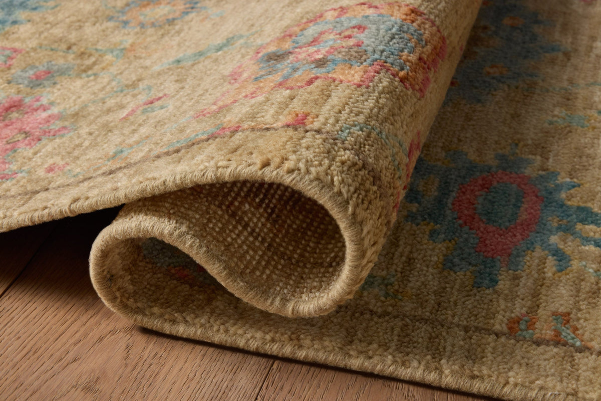 Lucille Khaki/Multi Rug – detail