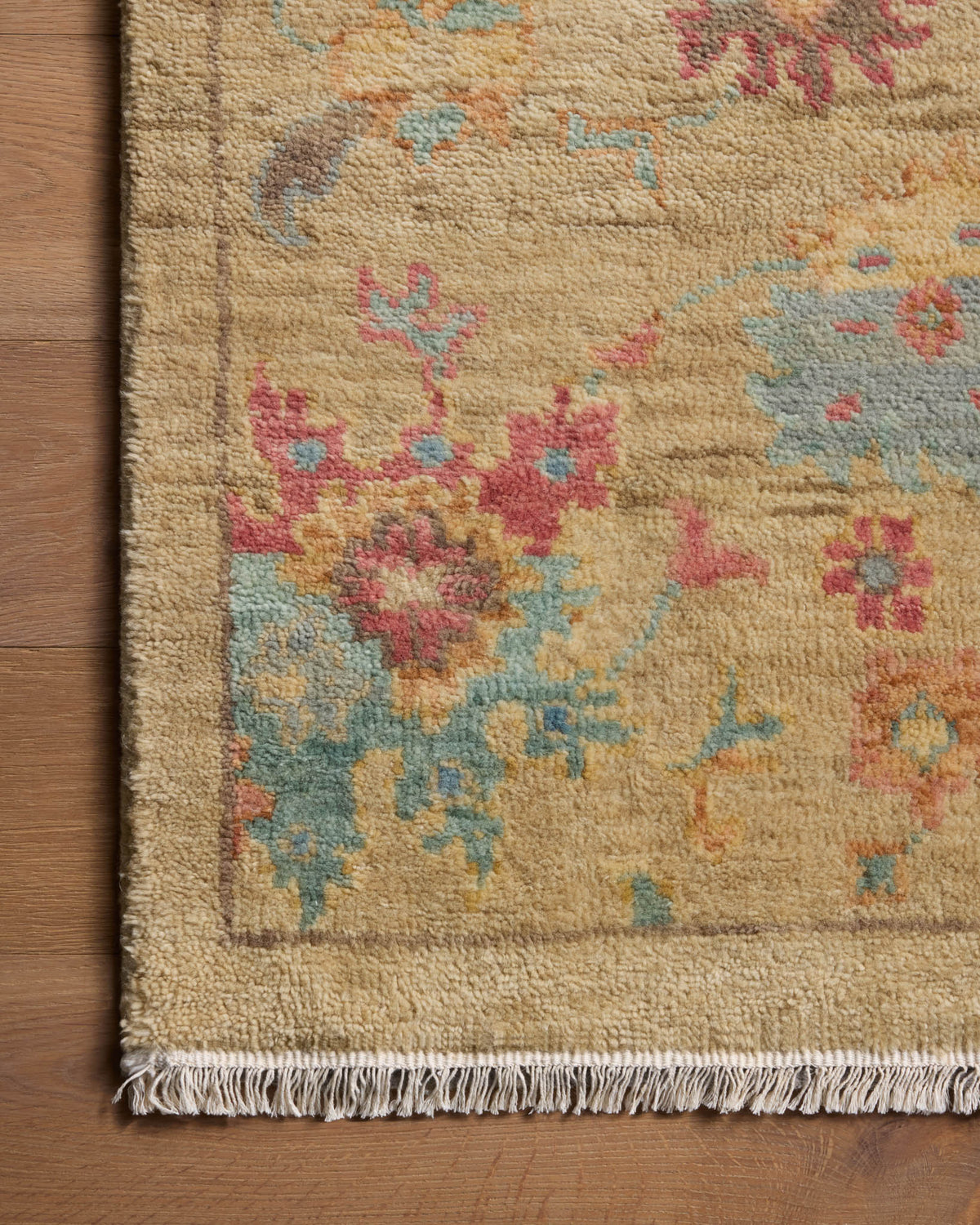 Lucille Khaki/Multi Rug – detail