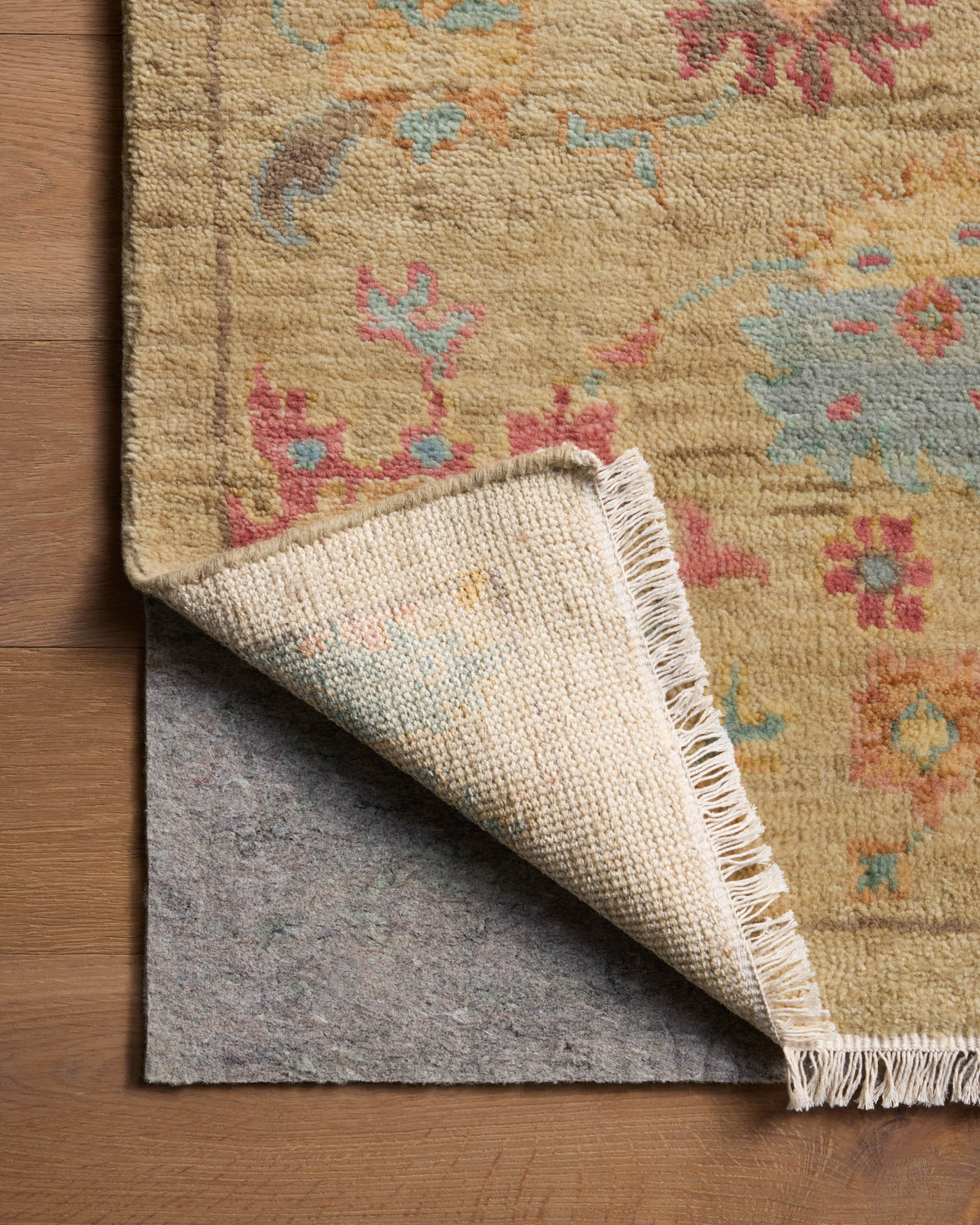 Lucille Khaki/Multi Rug – detail