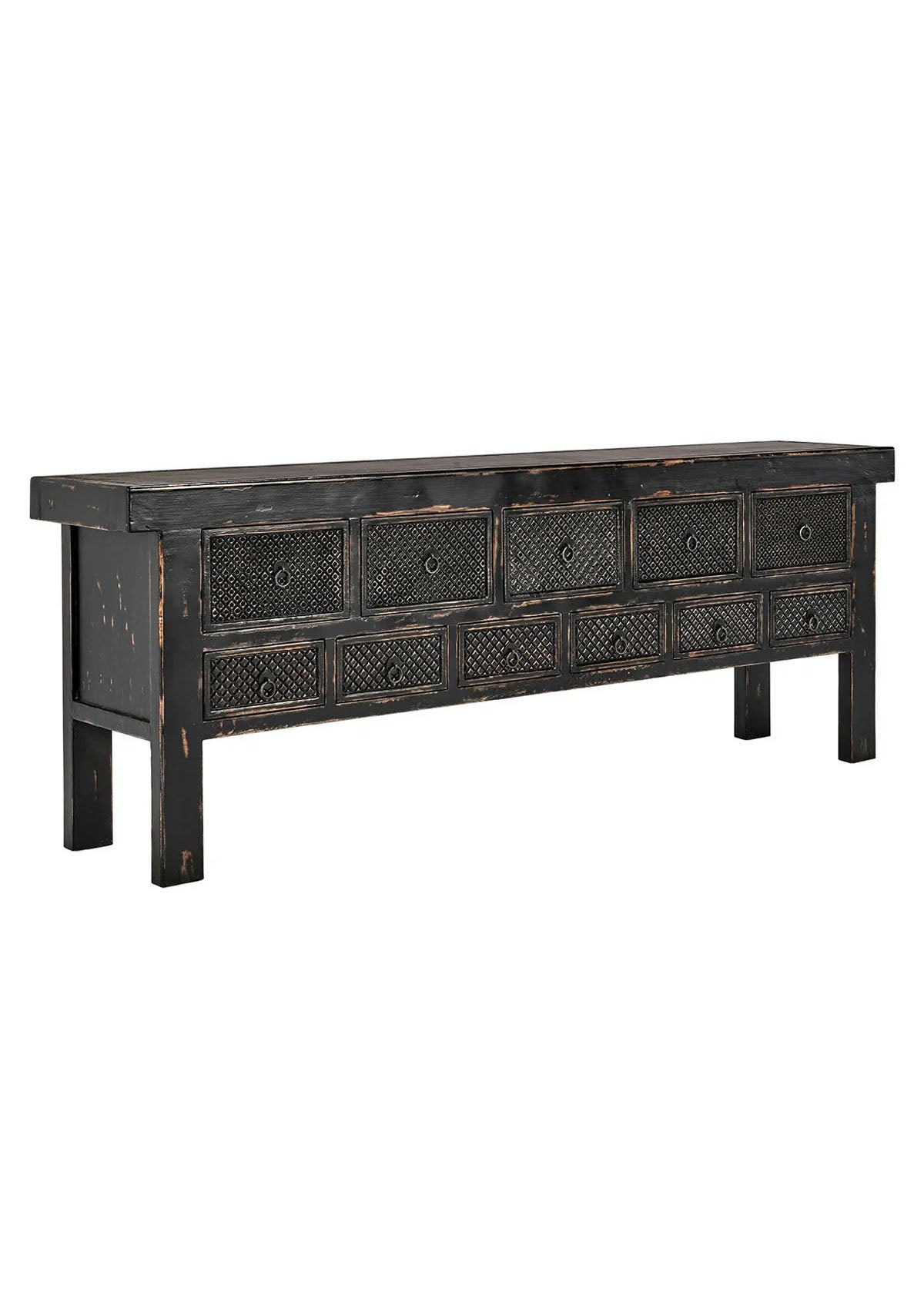 Lahey 11 Drawer Console Table