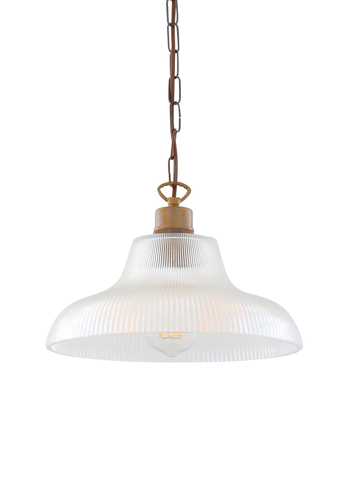 London Prismatic Railway Glass Pendant Light