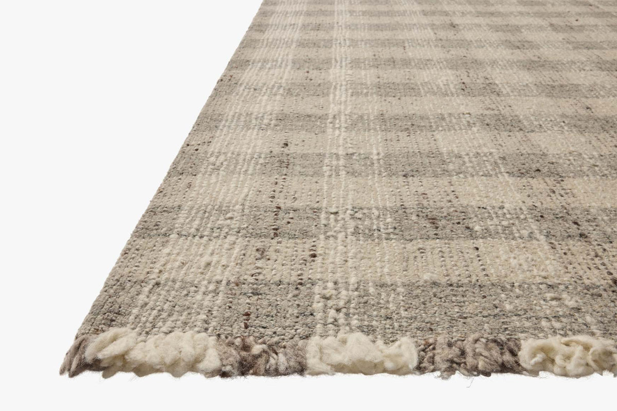Merritt Ivory/Grey Rug – corner detail
