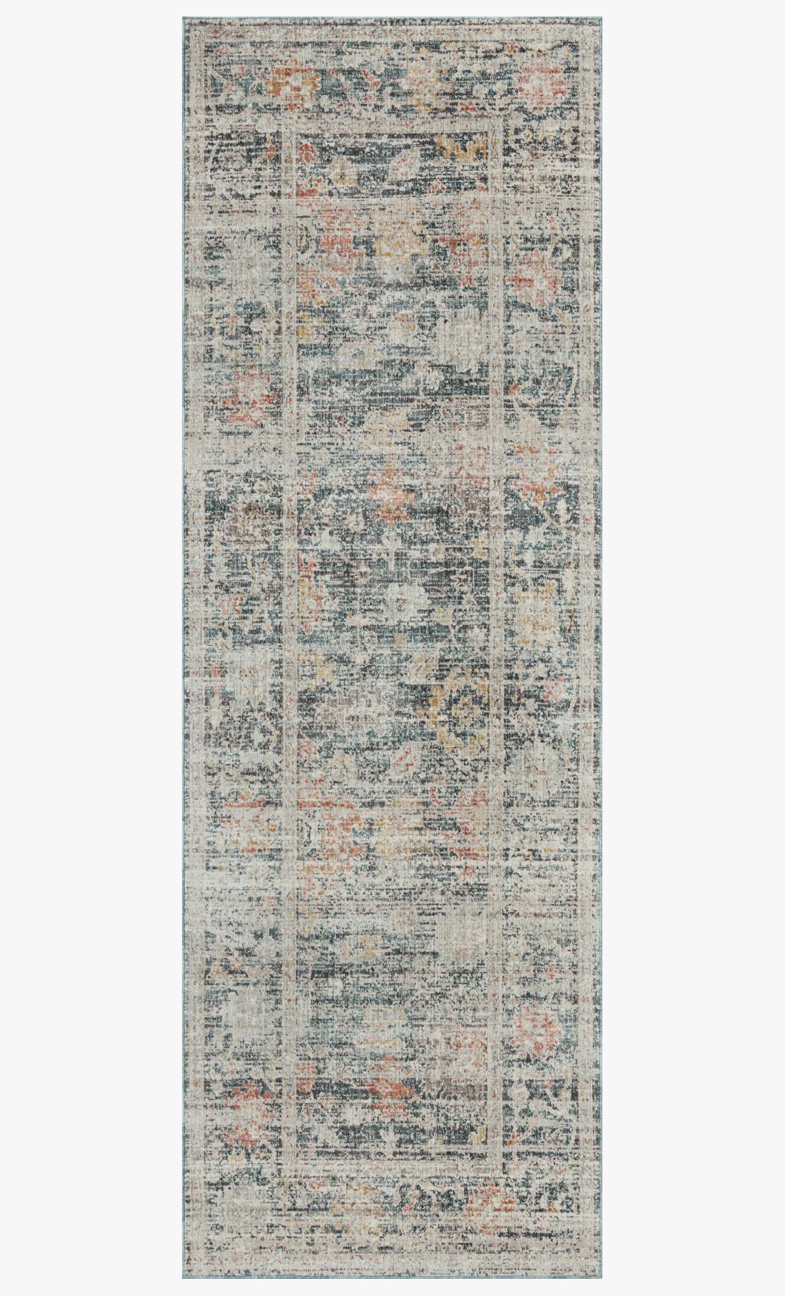 Millie Blue/Multi Rug – detail