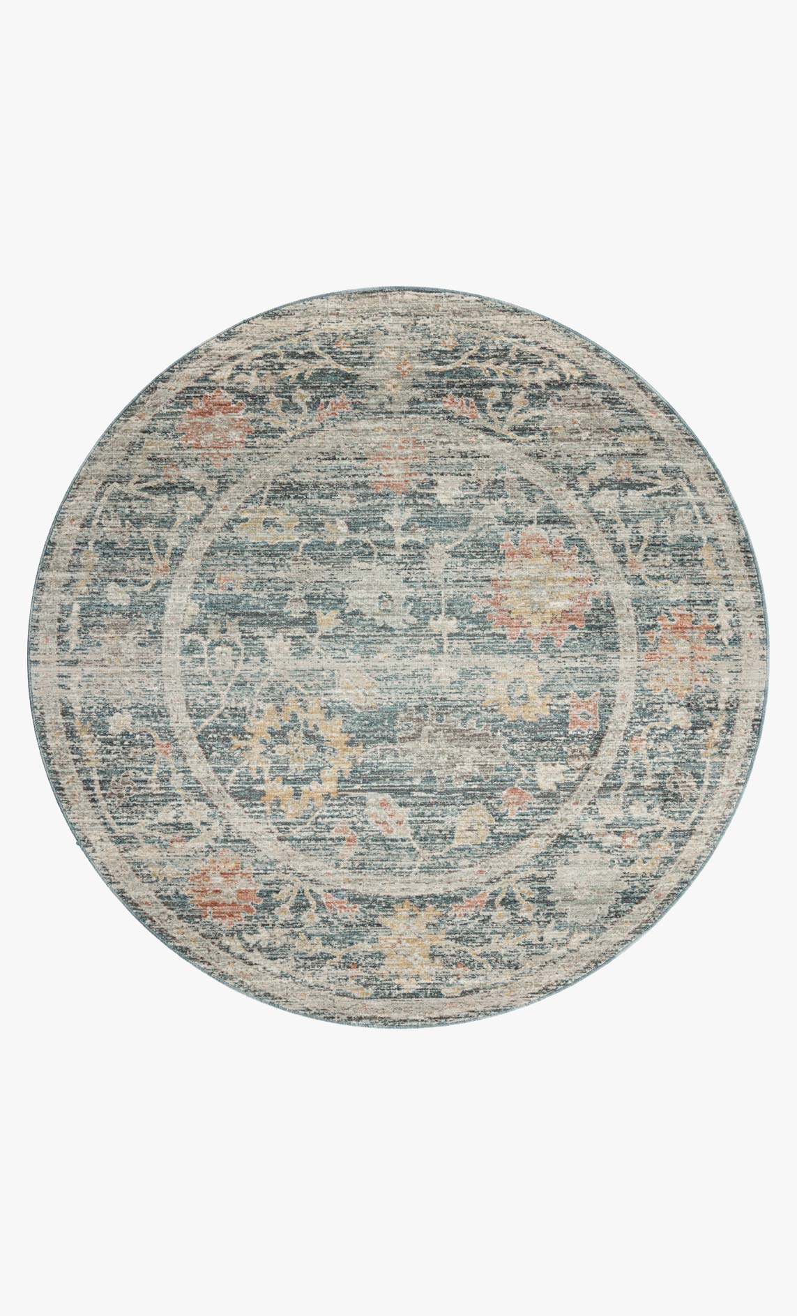 Millie Blue/Multi Rug – detail