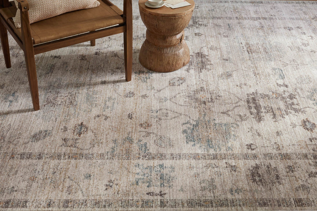Millie Silver/Dove Rug – detail