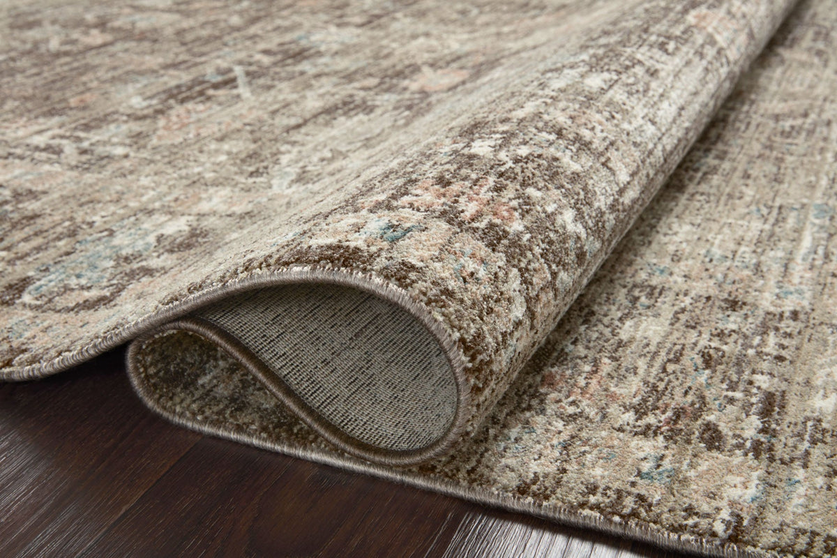 Millie Charcoal/Dove Rug – detail